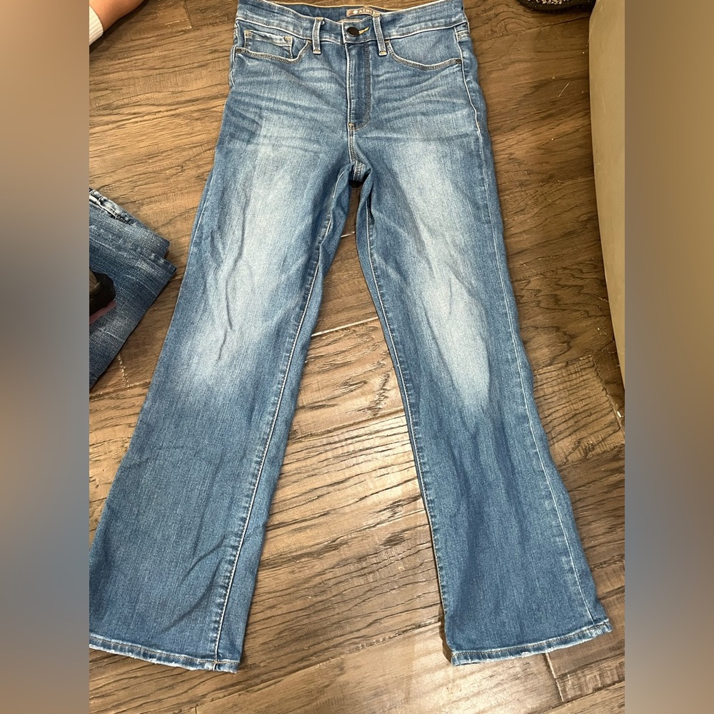 Athleta Sculptek Denim High-Rise Jeans in Medium Blue